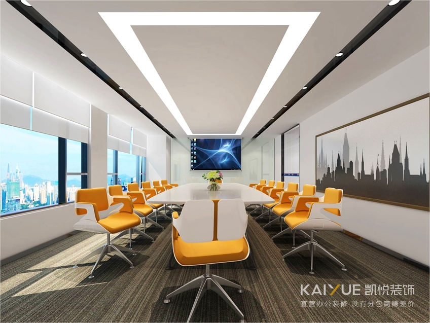  办公室装修设计效果图