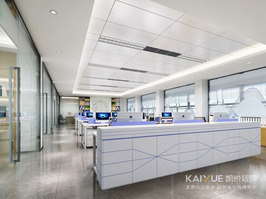 办公空间设计效果图