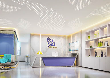 盛美化妆品办公空间设计装修二期