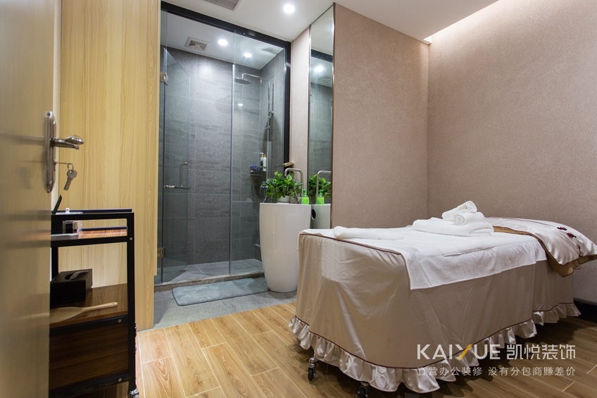 养生馆室内装修实景图片