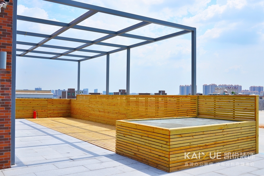 办公大楼装修实景图片