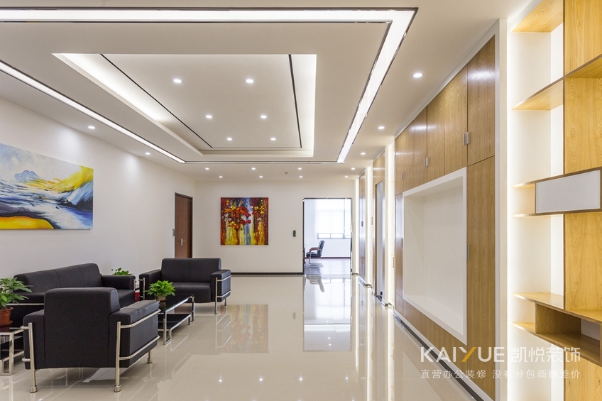 办公室装修实景图
