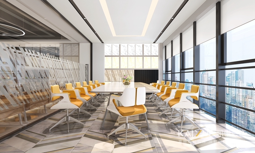 办公室设计效果图