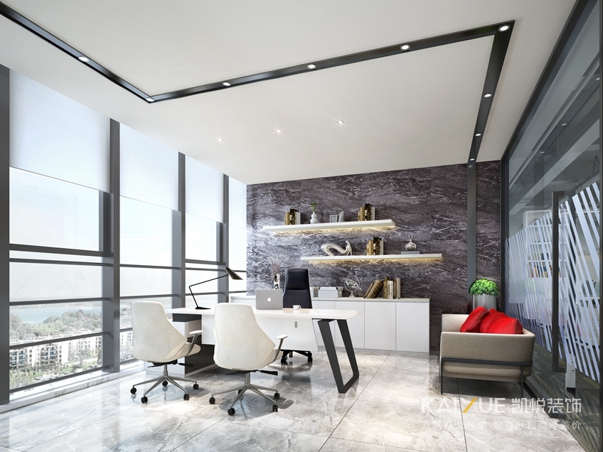 办公室设计效果图