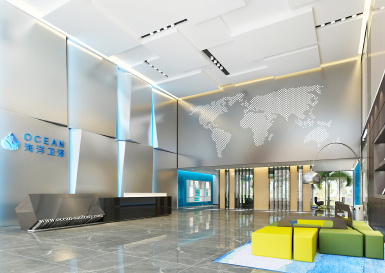 海洋卫浴佛山办公楼装修工程