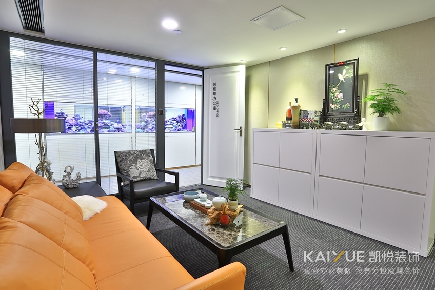 办公室装修实景图