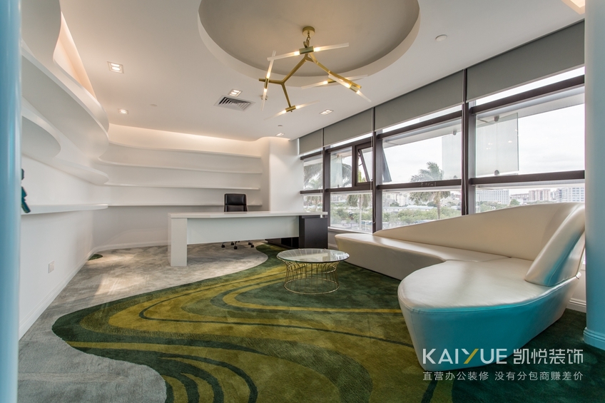 办公室装修实景图