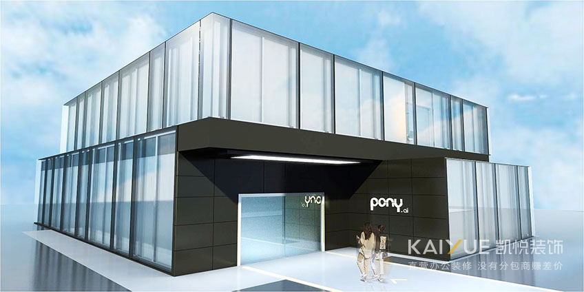 展厅外观设计装修效果