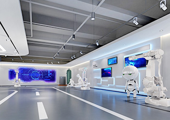 隆深机器人办公楼设计装修