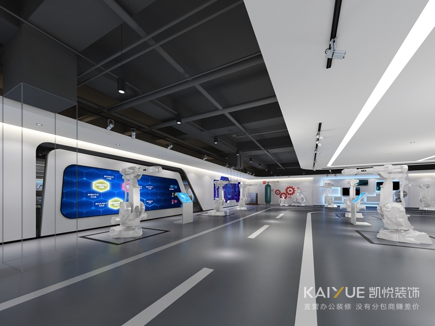 办公室装修展厅效果