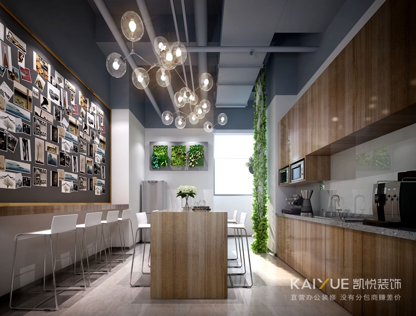 办公室装修休闲区效果