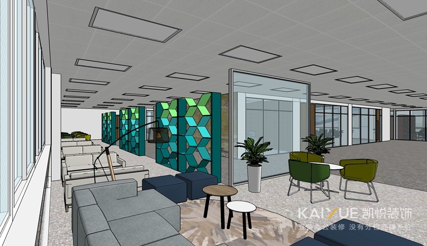 办公室装修效果