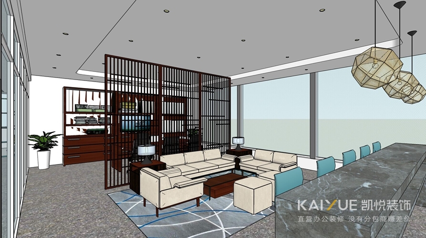 办公室装修效果