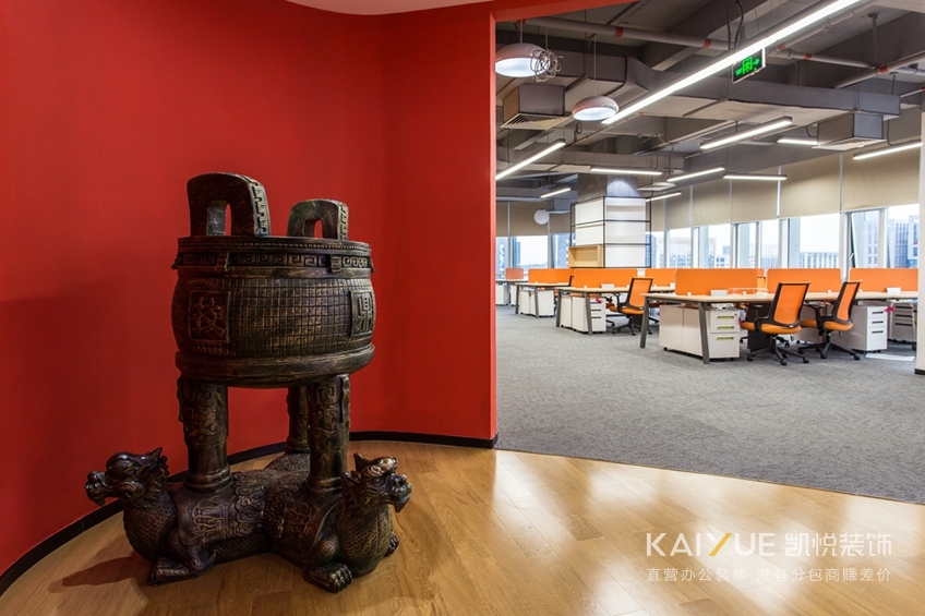 办公室装修实景图片