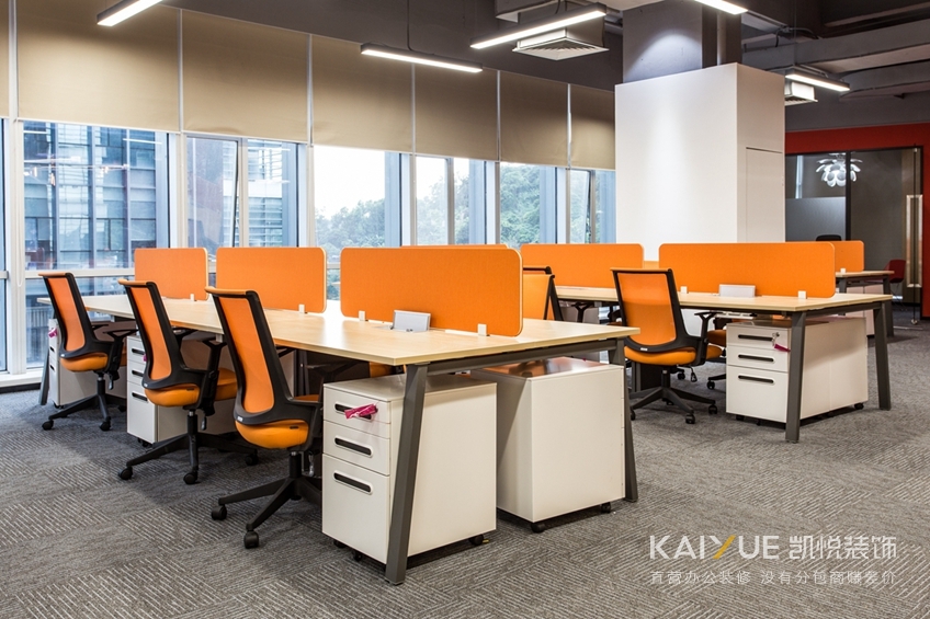 办公室装修实景图片