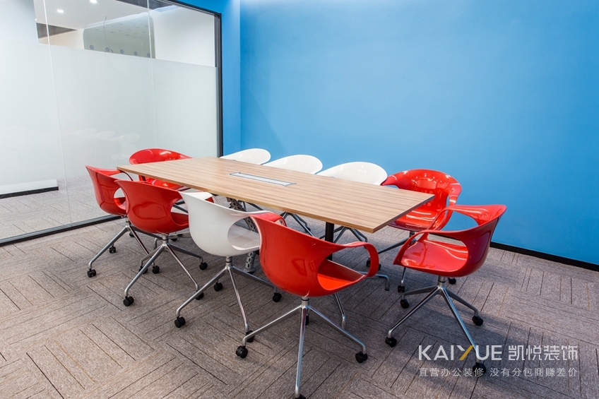 办公室装修实景图片