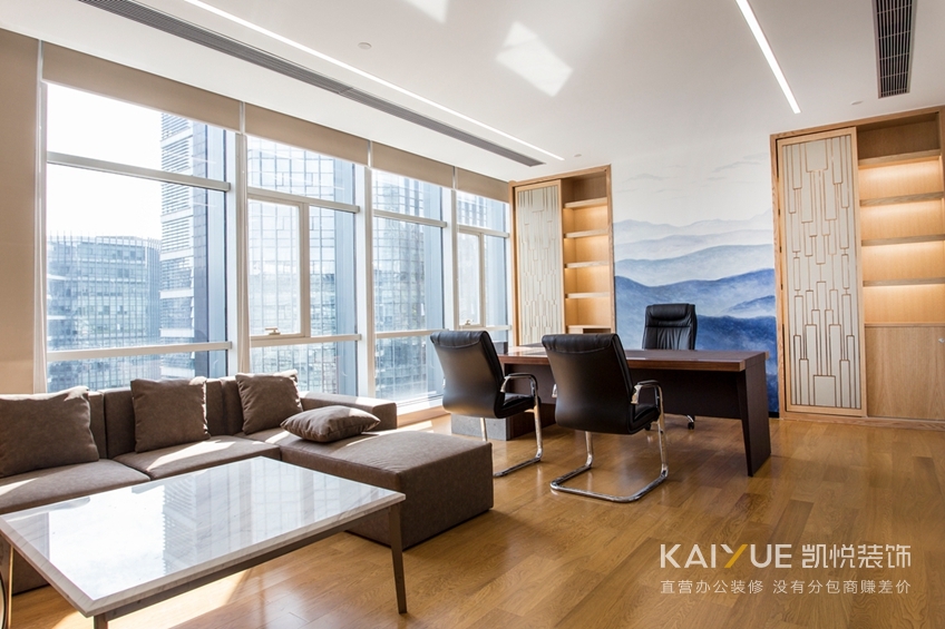 办公室装修实景图片