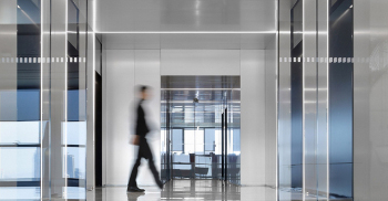 简到极致的办公楼装修风格，简的气质