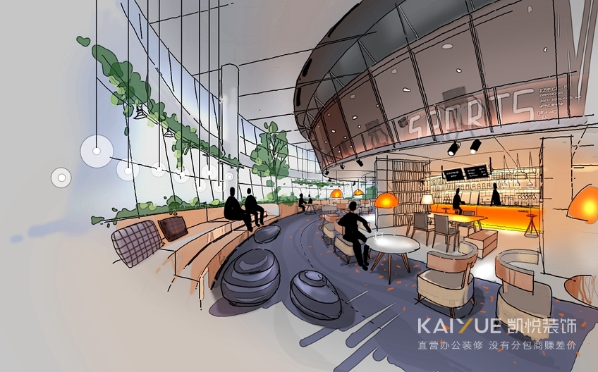 办公室装修效果图