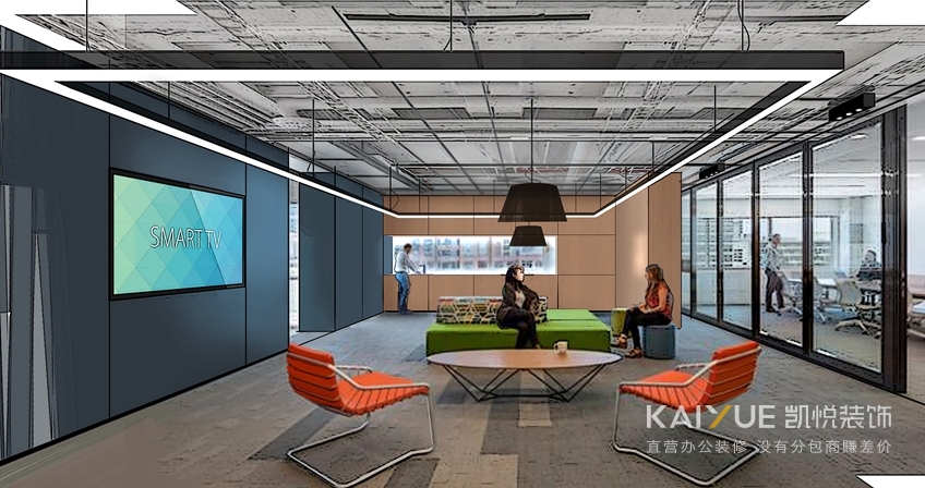 办公室装修效果图