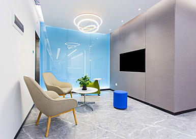 天泰富力盈隆办公室装修实景图