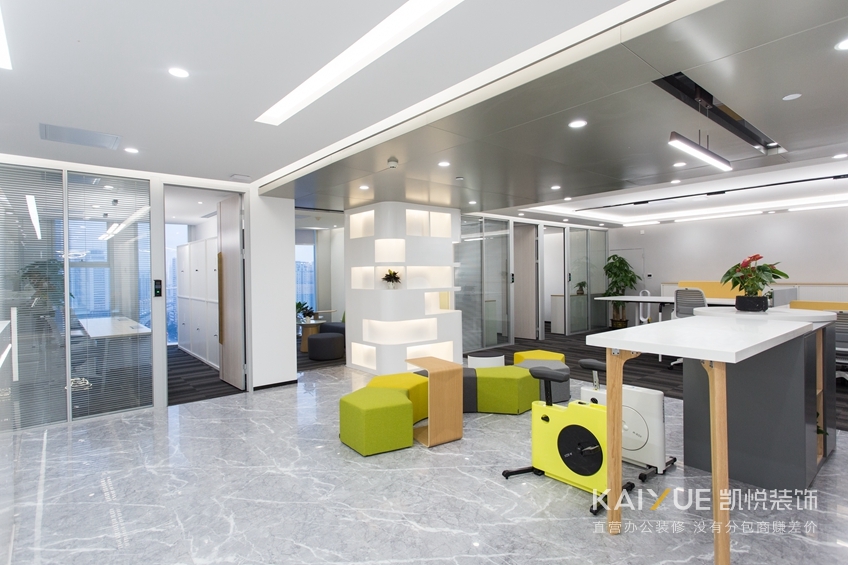 天泰办公室装修实景图