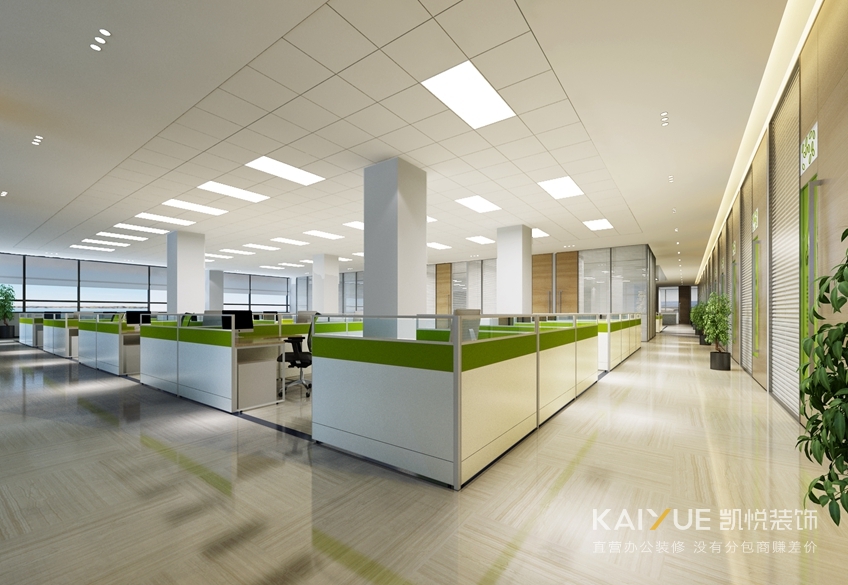 达安基因办公室装修效果