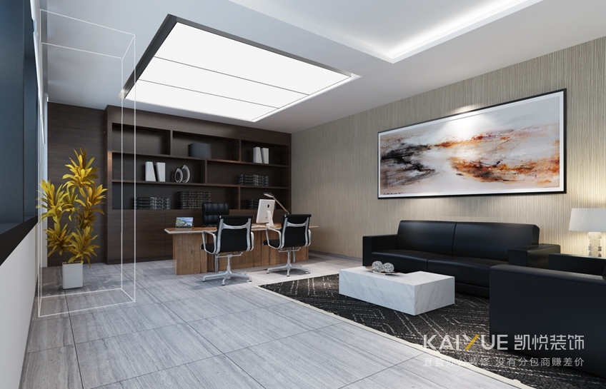 达安基因办公室装修效果