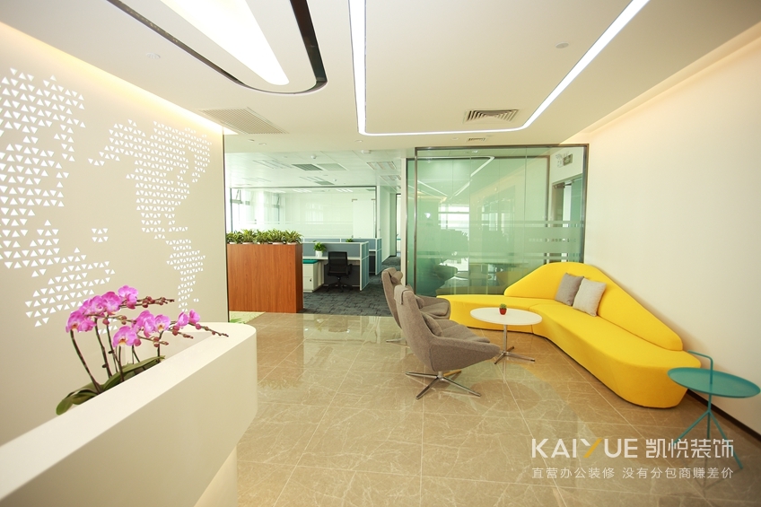  美联美美办公室装修实景图
