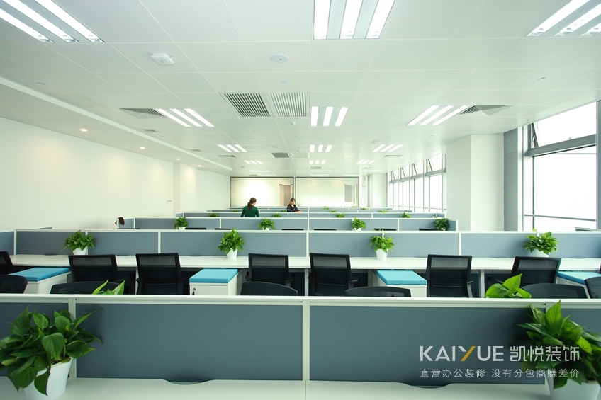  美联美美办公室装修实景图