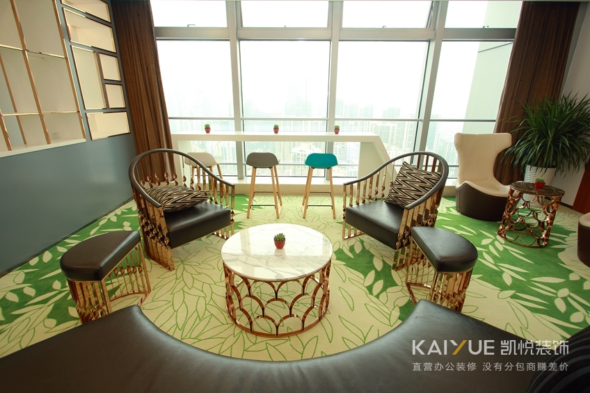  美联美美办公室装修实景图