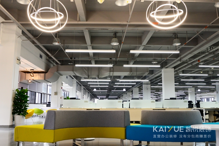 小鹏汽车办公室装修实景图