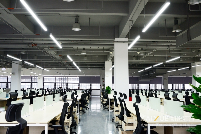 小鹏汽车办公室装修实景图