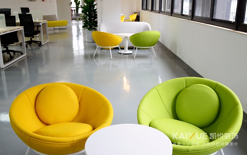 小鹏汽车办公室装修实景图