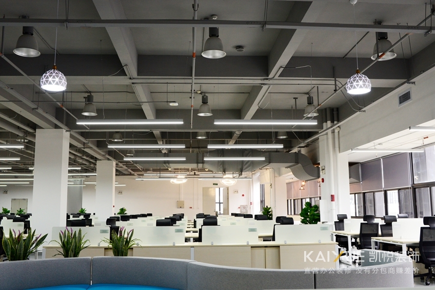 小鹏汽车办公室装修实景图