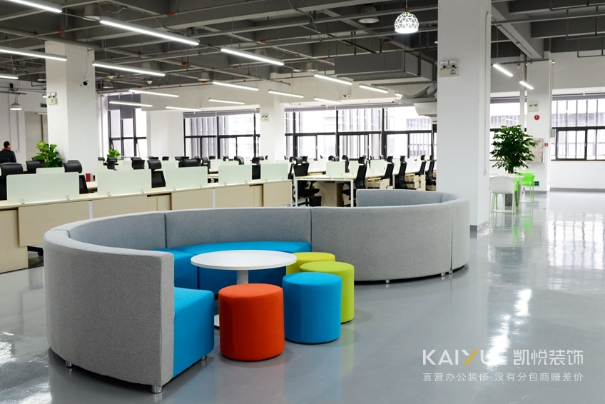 小鹏汽车办公室装修实景图