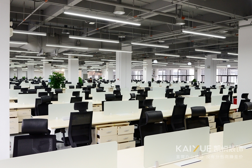 小鹏汽车办公室装修实景图