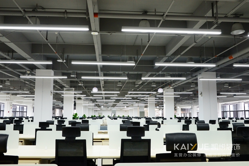 小鹏汽车办公室装修实景图