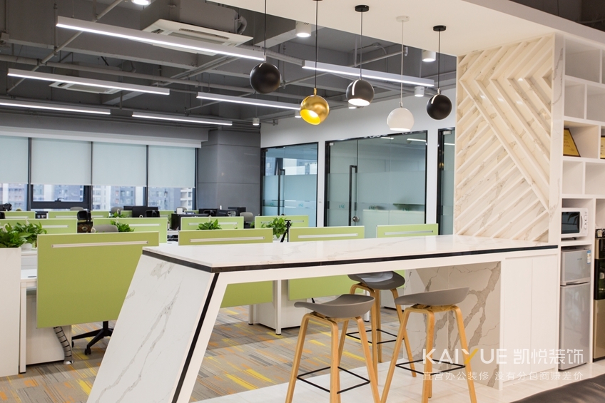 办公室装修实景图