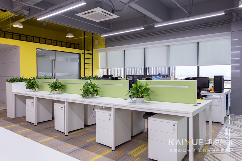 办公室装修实景图