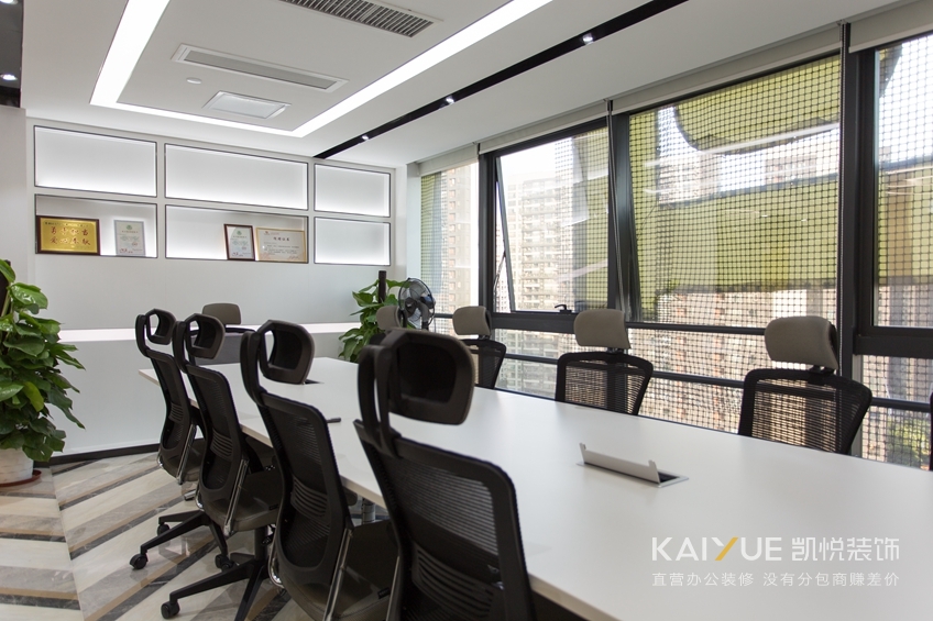 办公室装修实景图