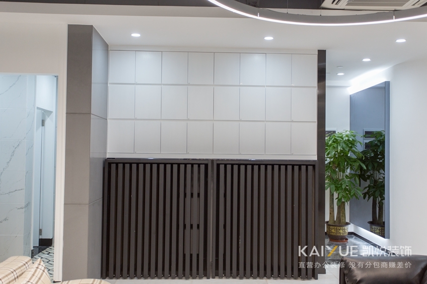 办公室装修实景图