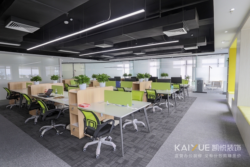 朗乾办公室装修实景图 朗乾办公室装修实景图