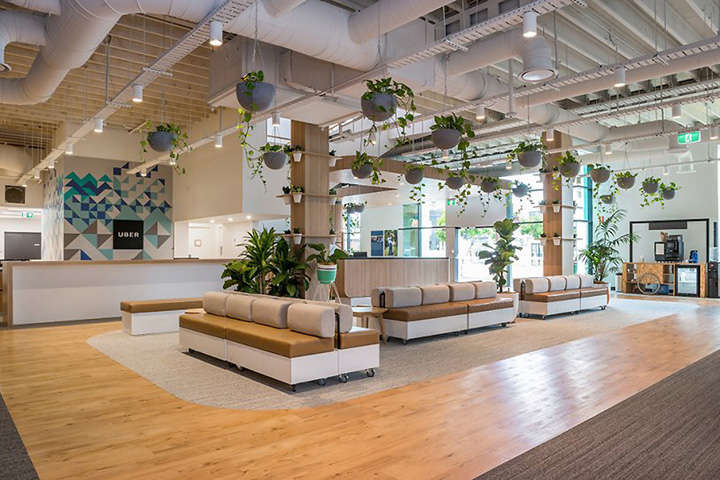 优步的办公室装修