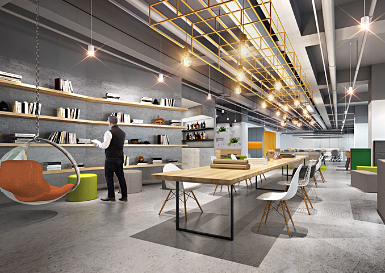 LOFT-凤翔传说办公室装修效果图