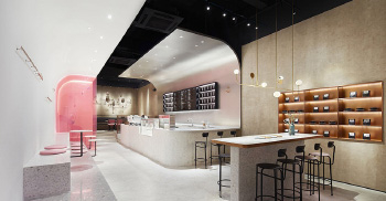 别具风味的咖啡厅-办公室设计公司分享