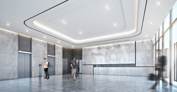 签约广州保瑞医疗的办公室设装饰工程