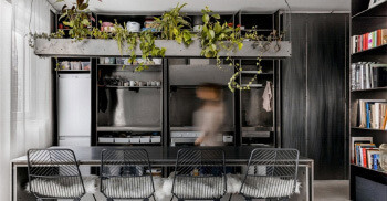 灵活收纳放的大空间公寓—由广州办公楼装修分享