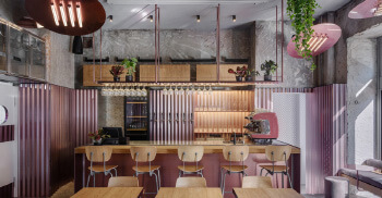 莫斯科餐厅装修风格_广州办公设计公司