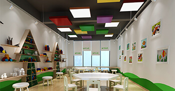 现在幼儿园装修设计公司会注意那些原则？